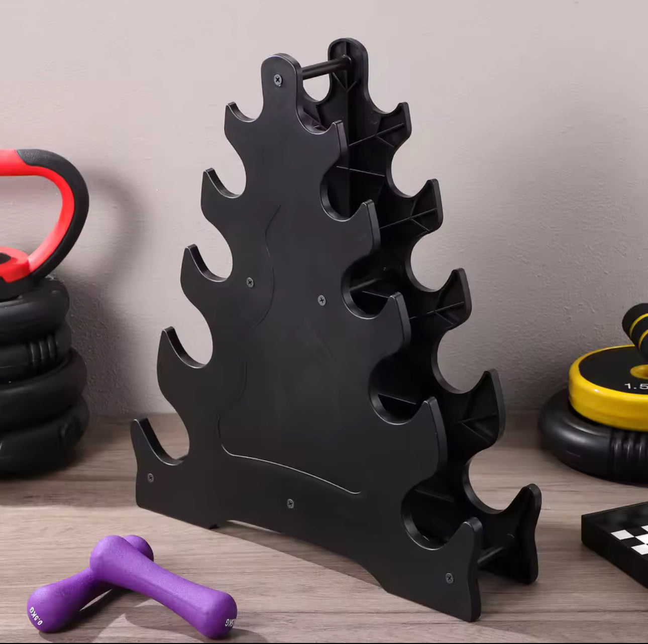 حاملة دمبلصات بلاستك